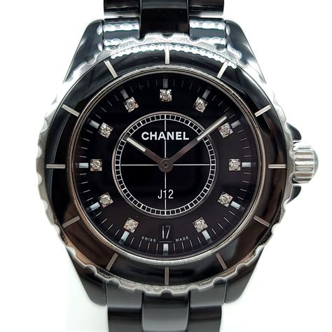 chanel uhr damen schwarz|chanel watches 38mm.